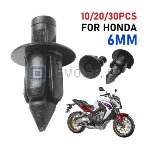 10pz Clip a Vite Fissaggio Carena Carrozzeria per Honda