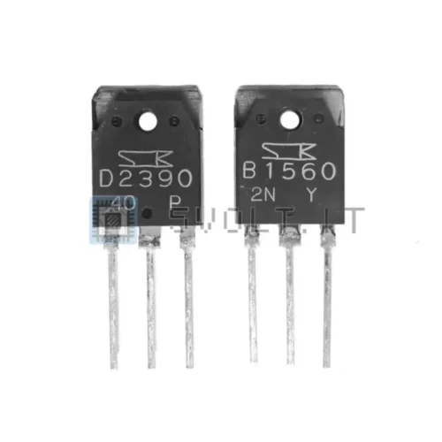 Transistor Audio B1560+D2390 PNP NPN 10A TO – 1 Coppia