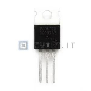 MOSFET P80NF70 Potenza N-Channel 98A TO – 2Pz