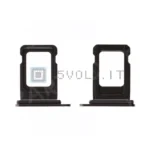 SIM Card Tray Slot di Ricambio Nero per iPhone 12 Pro