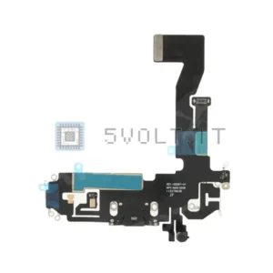 Porta di Ricarica Dock Connettore per iPhone 12 Nero