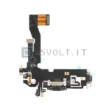 Porta di Ricarica Dock Connettore per iPhone 12 Pro Nero
