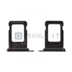 SIM Card Tray Slot Nero per iPhone 12 Pro Max