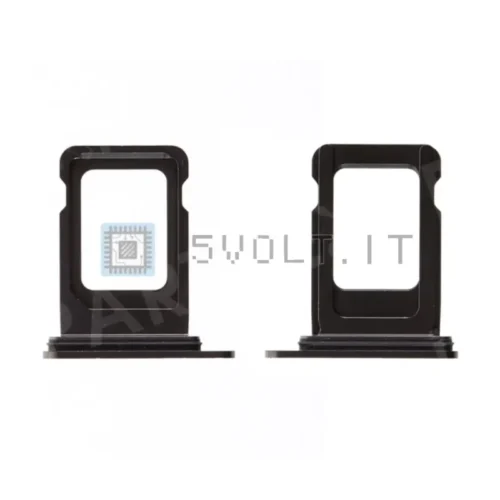 SIM Card Tray Slot Nero per iPhone 12 Pro Max