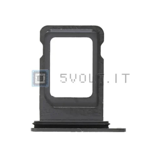 SIM Card Tray Slot Nero di Ricambio per iPhone 13 Pro Max