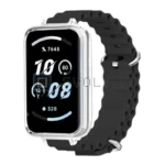 Cinturino Silicone Ricambio Nero per Honor Band 9