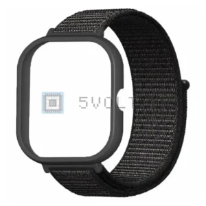 Cinturino Nylon Ricambio Nero per Xiaomi Redmi Watch 4