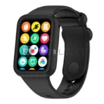 Cinturino Silicone Ricambio Nero per Xiaomi Smart Band 8 Pro