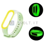 Cinturino Silicone Fluorescente per Xiaomi Mi Band 6/5/4/3