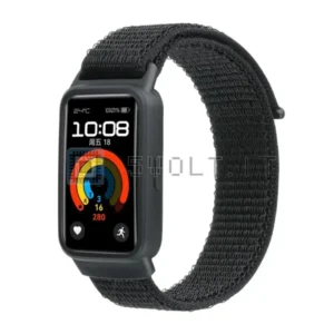 Cinturino Nylon Ricambio Nero per Huawei Band 8 – 9