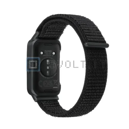 Cinturino Nylon Ricambio Nero per Huawei Band 8 – 9