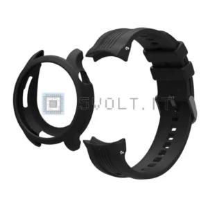 Cinturino + Cover Silicone Nero per Huami Amazfit Balance