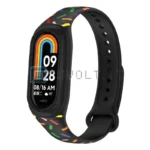 Cinturino Silicone Ricambio Rainbow per Xiaomi Smart Band 8