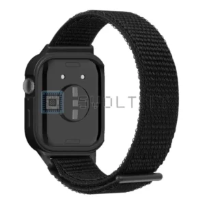 Cinturino + Cover Nylon Nero per Huawei Watch Fit 3