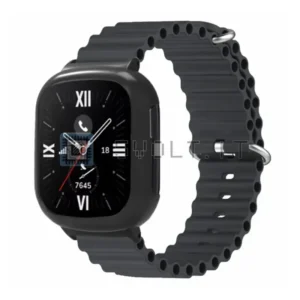 Cinturino + Cover Silicone Nero per Honor Watch 4
