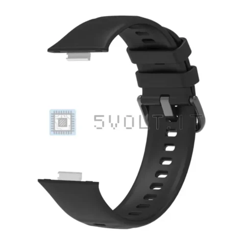 Cinturino + Cover Silicone Nero per Huawei Watch Fit 3