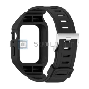 Cinturino e Cover Silicone Nero per Huawei Watch Fit 3