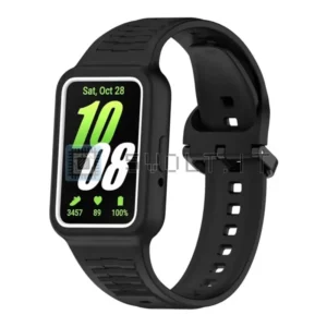Cinturino + Cover Silicone Nero Bianco Samsung Galaxy Fit 3