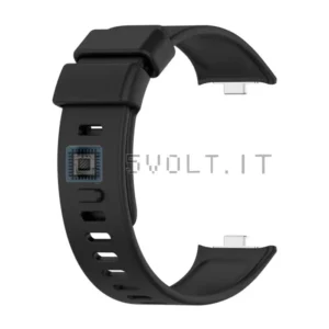 Cinturino Silicone Nero Ricambio per Xiaomi Redmi Watch 4