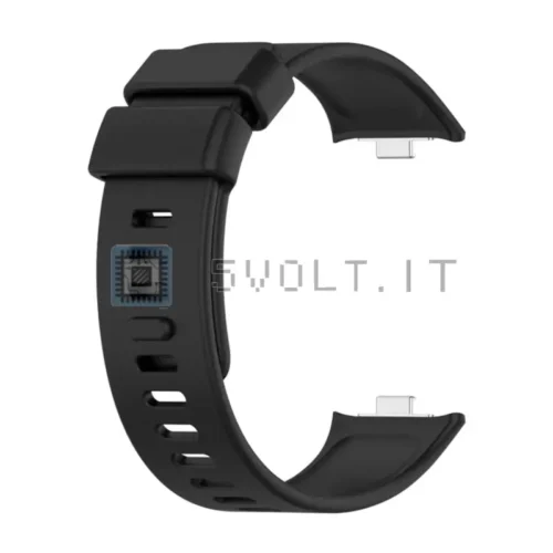Cinturino Silicone Nero Ricambio per Xiaomi Redmi Watch 4