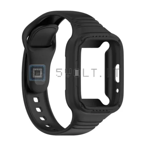 Cinturino Silicone Nero per Xiaomi Redmi Watch 3 Lite/Active