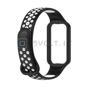 Cinturino Silicone Nero Traspirante per Xiaomi Redmi Band 2