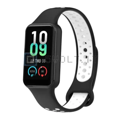 Cinturino Silicone Nero Traspirante per Xiaomi Redmi Band 2