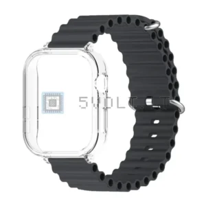Cinturino Sport Cover Silicone Nero per Huawei Watch Fit 3