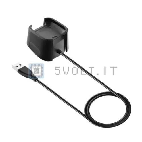 Cavo di Ricarica 1mt USB Stand per FitBit Versa 2