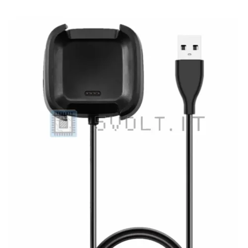 Cavo di Ricarica 1mt USB Stand per FitBit Versa 2
