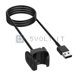 Cavo di Ricarica USB 1mt a Clip per FitBit Charge 3
