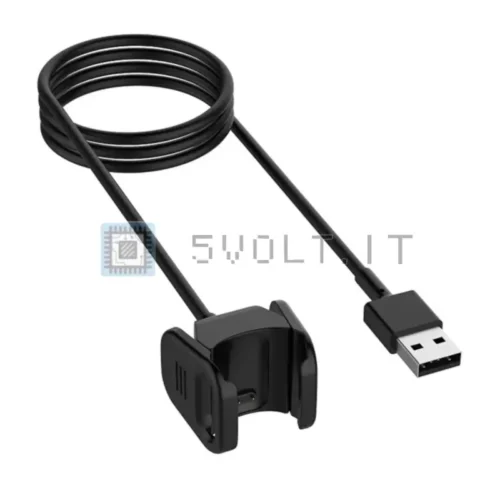 Cavo di Ricarica USB 1mt a Clip per FitBit Charge 3