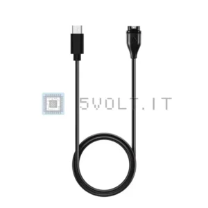 Cavo di Ricarica USB 1mt per Garmin Fenix 7/7x/7x/Descent