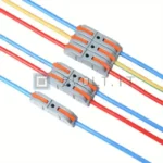12pz Connettori a Leva per Fili Push-in Giunzione 28-12 AWG