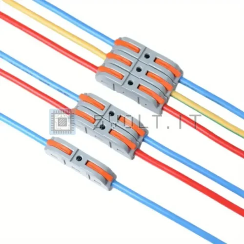 12pz Connettori a Leva per Fili Push-in Giunzione 28-12 AWG