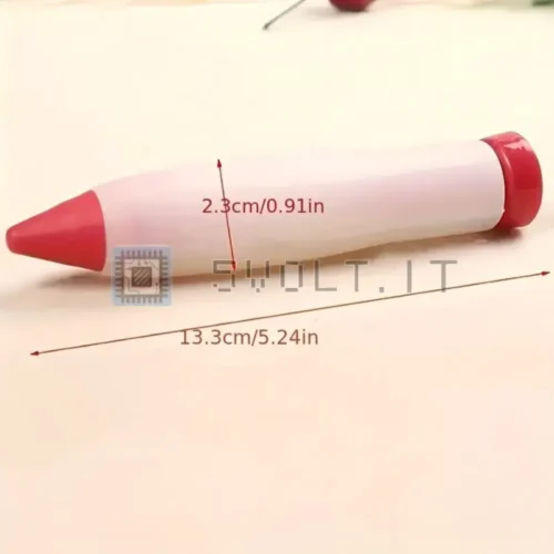 Set Penna Decorazioni Sac-A-Poche in Silicone con Ugello