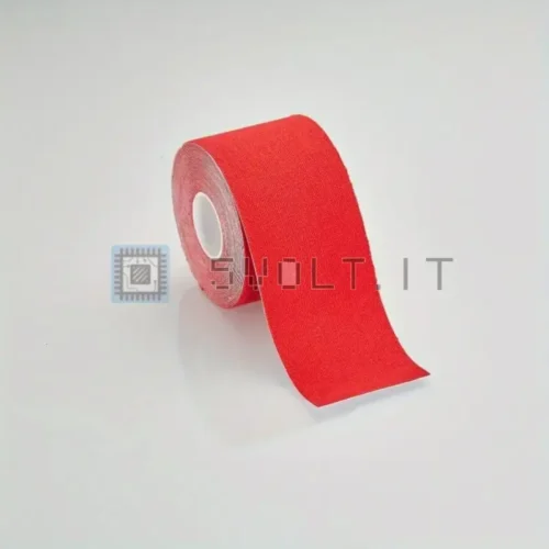 Rotolo Rosso Cerotto Muscolare Bendaggio Fisioterapia