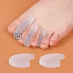 Separatore Dita Piedi in Gel di Silicone Dita Sovrapposte