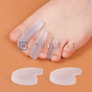 Separatore Dita Piedi in Gel di Silicone Dita Sovrapposte
