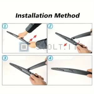 Lama Tergicristallo Posteriore 325mm per Ford Focus 3