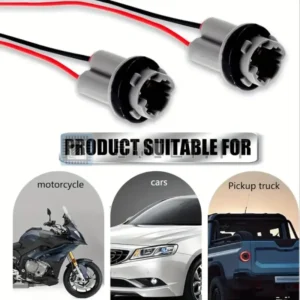 1pz Adattatore Bocchette Lampadine Auto T10-T13-T15