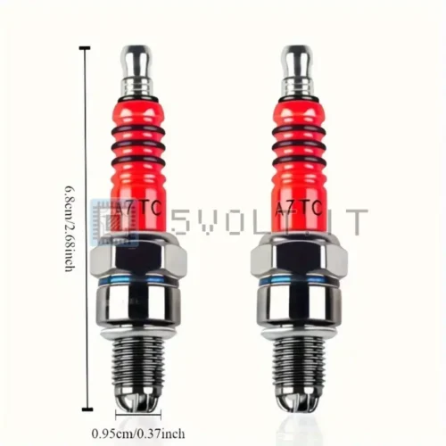 Candele per Moto A7TC Elettrodo ATV Scooter Dirt Bike