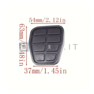 2pz Gommini Pedale Frizione Freno per Volkswagen Golf
