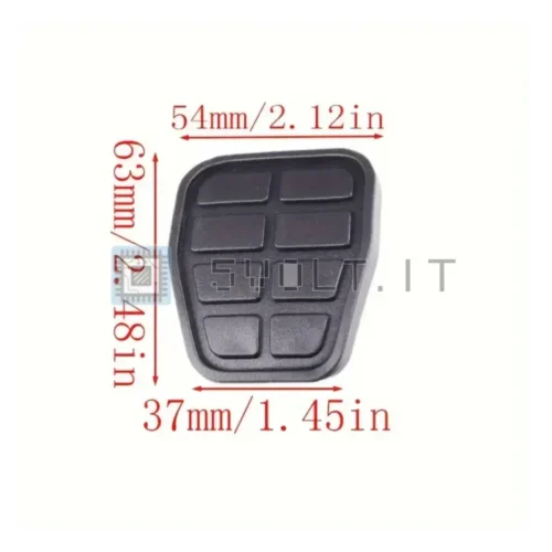 2pz Gommini Pedale Frizione Freno per Volkswagen Golf