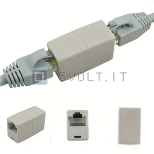 3 Pezzi Connettori Prolunga Cavo Ethernet Internet