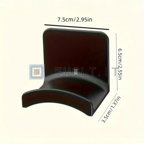 Porta Cuffie da Muro Senza Foratura Gancio Plastica Gaming