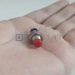 2pz Interruttori a Pulsante Momentaneo PBS-110 Rosso