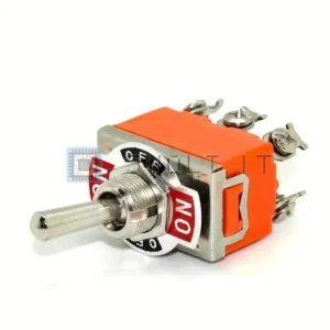 Interruttore a Levetta KN3C 15A 250V E-TEN 1322 6 Pin On-Off