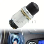 Interruttore Pulsante di Accensione Alluminio 12V 50A Auto