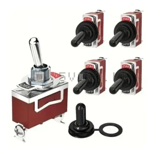5PZ Interruttore per Armature 30A 12V/15A 250V Impermeabile